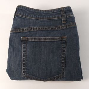 Coldwater Creek skinny blue jeans women size 14
